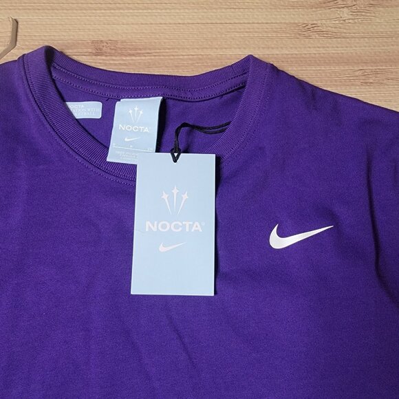 Nike x NOCTA Short Sleeve T-Shirt DM1724-510 Size Men's Small - Picture 5 of 9